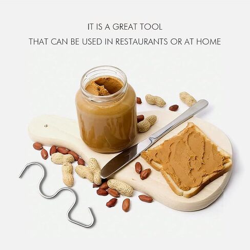 Peanut Butter Stirrer Stainless Steel Kitchen Food Stirring Tool -7.20"L x 1.97"W in Saudi Arabia