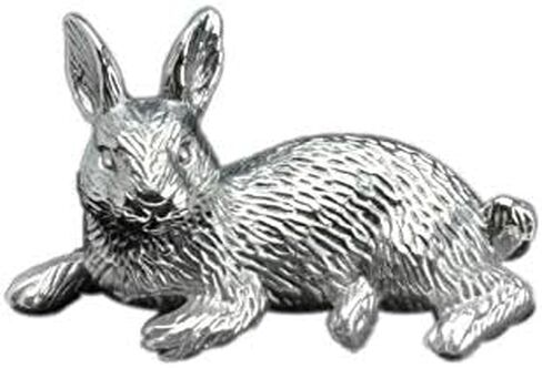 Arthur Court Easter Bunny Paper Napkin Weigh for Paper Napkin, Documents on a Desk, Dinner and Picnic Tables - Outdoor or Office Use, Organization for Multiple Sizes - Durable Metal 3 inch Diameter in Saudi Arabia
