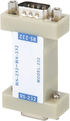 Brrnoo RS232 Isolator Serial Adapter with DB9 Connector, Optoelectronic Isolator for Temperature Control, Full Duplex Transparent Transmission Asynchronous Communication Device in Kuwait