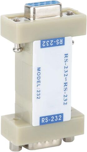 Brrnoo RS232 Isolator Serial Adapter with DB9 Connector, Optoelectronic Isolator for Temperature Control, Full Duplex Transparent Transmission Asynchronous Communication Device in Kuwait