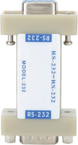 Brrnoo RS232 Isolator Serial Adapter with DB9 Connector, Optoelectronic Isolator for Temperature Control, Full Duplex Transparent Transmission Asynchronous Communication Device in Kuwait