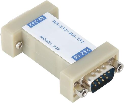 Brrnoo RS232 Isolator Serial Adapter with DB9 Connector, Optoelectronic Isolator for Temperature Control, Full Duplex Transparent Transmission Asynchronous Communication Device in Kuwait