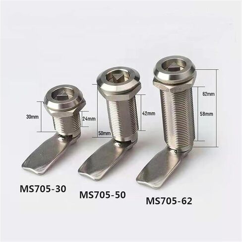 MS705-62 Stainless Steel 304 Cam Lock 1Pcs in Kuwait