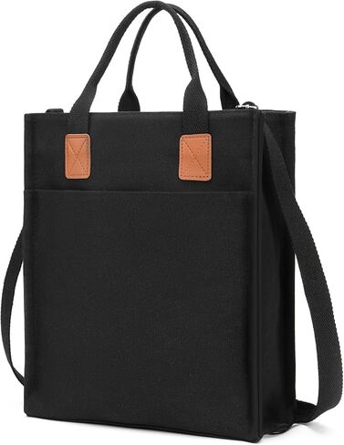 Small Tote Bags for Women Canvas Purses with Zipper Crossbody Mini Tote Satchel Hobo Work Beach Bag Shoulder Handbags in Saudi Arabia