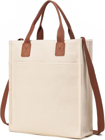 Small Tote Bags for Women Canvas Purses with Zipper Crossbody Mini Tote Satchel Hobo Work Beach Bag Shoulder Handbags in Saudi Arabia