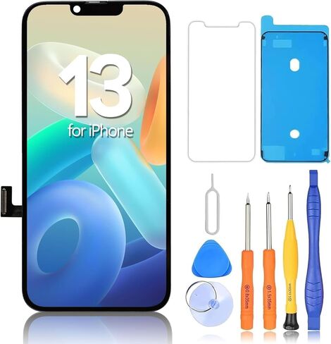 Ayake for iPhone 15 Plus Screen Replacement, 6.7 inch FHD LCD Display and Touch Digitizer Screen, True Tone Programmable, Face ID Remains (for A2847, A3093, A3096, A3094) in Saudi Arabia