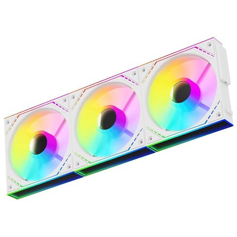 مراوح TR Thermalright TL-M12QW-S X3 مقاس 120 مم ARGB PC، حزمة ثلاثية، تأثيرات إضاءة ARGB مرآة لا متناهية، اتصال بدون كابلات بين المراوح، اتصال كابل واحد in Kuwait
