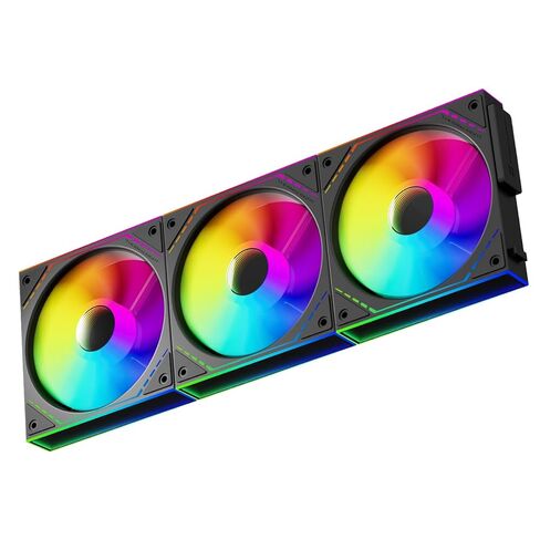 مراوح TR Thermalright TL-M12QW-S X3 مقاس 120 مم ARGB PC، حزمة ثلاثية، تأثيرات إضاءة ARGB مرآة لا متناهية، اتصال بدون كابلات بين المراوح، اتصال كابل واحد in Kuwait