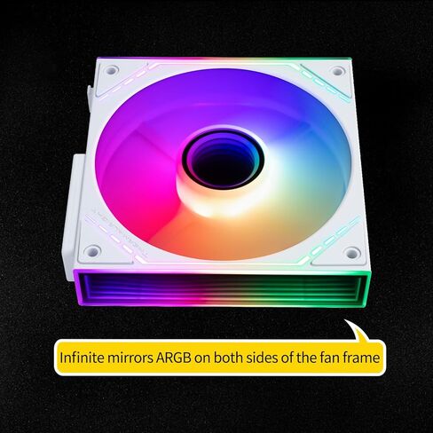 مراوح TR Thermalright TL-M12QW-S X3 مقاس 120 مم ARGB PC، حزمة ثلاثية، تأثيرات إضاءة ARGB مرآة لا متناهية، اتصال بدون كابلات بين المراوح، اتصال كابل واحد in Kuwait