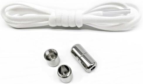 3-Pack Semi-Circular No-Tie Elastic Shoelaces with Metal Capsule Lock – Slip-On Convenience for Men & Women in Saudi Arabia