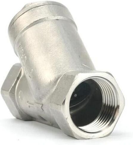 100 شبكة Y مصفاة 1/2 بوصة - 2 بوصة BSP أنثى خيط 304 الفولاذ المقاوم للصدأ 800PSI مرشح SS304 SS201 صمام ملولب (1/2 بوصة، SS304) in Kuwait