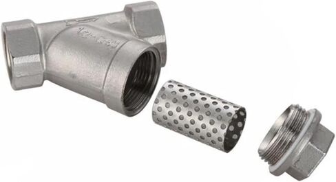 100 شبكة Y مصفاة 1/2 بوصة - 2 بوصة BSP أنثى خيط 304 الفولاذ المقاوم للصدأ 800PSI مرشح SS304 SS201 صمام ملولب (1/2 بوصة، SS304) in Kuwait