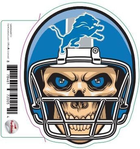 NFL Las Vegas Raiders 3 Inch Skull Helmet Sticker Decal in Saudi Arabia