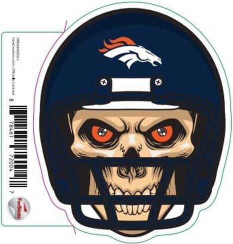 NFL Las Vegas Raiders 3 Inch Skull Helmet Sticker Decal in Saudi Arabia