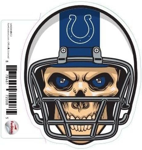 NFL Las Vegas Raiders 3 Inch Skull Helmet Sticker Decal in Saudi Arabia