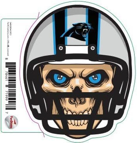 NFL Las Vegas Raiders 3 Inch Skull Helmet Sticker Decal in Saudi Arabia