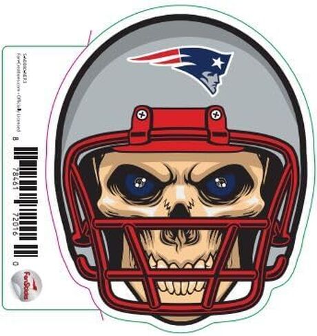 NFL Las Vegas Raiders 3 Inch Skull Helmet Sticker Decal in Saudi Arabia