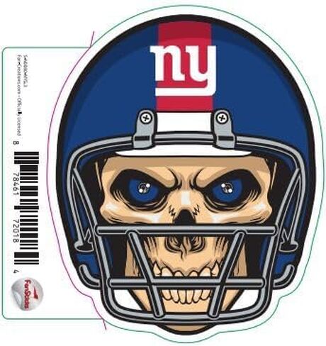 NFL Las Vegas Raiders 3 Inch Skull Helmet Sticker Decal in Saudi Arabia