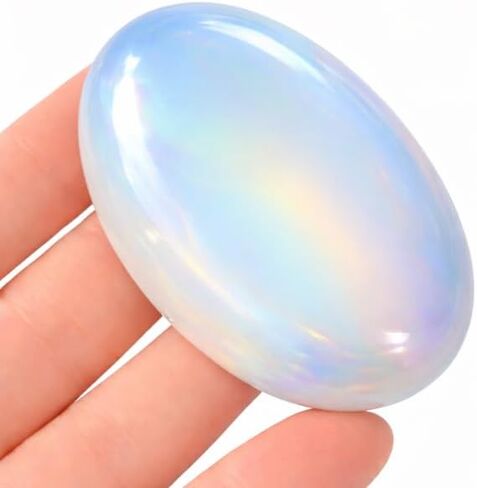 Lapis Lazuli Crystals Gemstone Polished Palm Stone Healing Crystals Thick Natural Reiki Worry Stone Energy Balancing Anxiety Stress Relief Meditation 1 Pc in Saudi Arabia