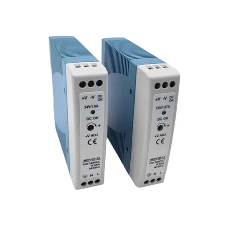 1PCS MDR 20W 12v 24V Industry Switching Mode Power Supply DIN Rail Type MDR20W-24V SMPS for Led Light(24V) in Kuwait