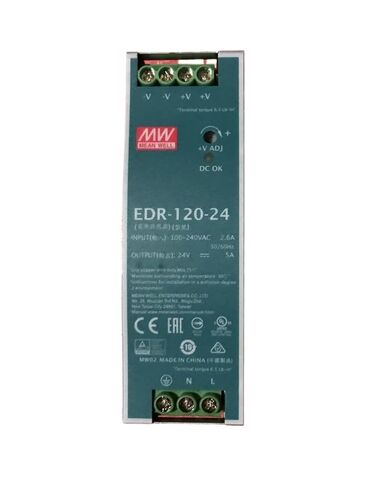 EDR-120-12 120 وات مخرج واحد DIN السكك الحديدية EDR-120 12V 10A in Saudi Arabia