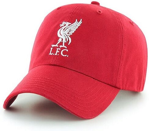 Liverpool FC Adults Official Football/Soccer Crest Baseball Cap (One Size) (Red) in Saudi Arabia