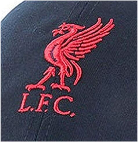 Liverpool FC Adults Official Football/Soccer Crest Baseball Cap (One Size) (Red) in Saudi Arabia