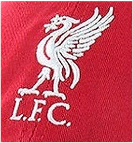 Liverpool FC Adults Official Football/Soccer Crest Baseball Cap (One Size) (Red) in Saudi Arabia