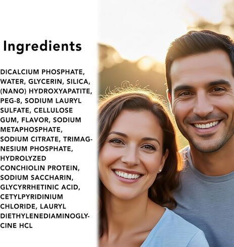 APAGARD® Serena, Sangi's Nano-Hydroxyapatite Toothpaste for Remineralizing & Stain Removal. Fluoride-Free, Gentle Whitening Type, 105g / 3.7 oz, Floral Mint Flavor, Single Pack in Kuwait