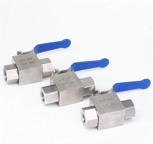 1 Pcs 4500PSI 1/4" 3/8" 1/2" 3/4" 1" Internal Thread 304 Stainless Steel Ball Valve High Pressure(ND50) in Saudi Arabia