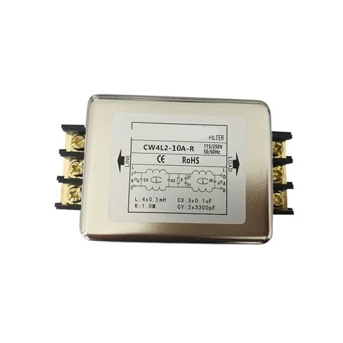CW4L2-10A/20A/30A-R Terminal Block Screw Fixed Single-Phase Power Filter AC220V(CW4L2-20A-R) in Saudi Arabia