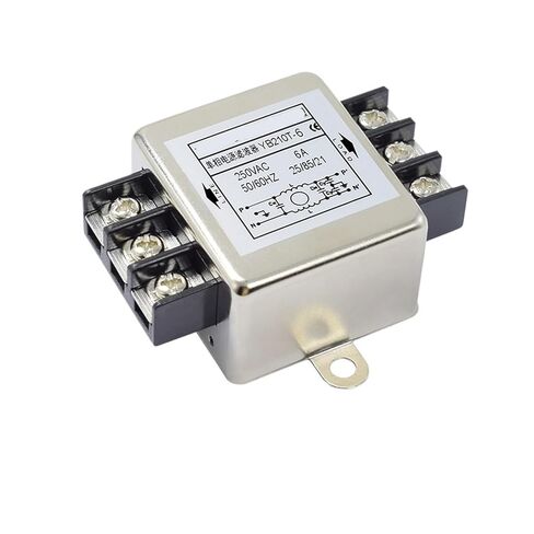 Primary Filter Terminal YB210T-3A/6A/10A/20A/30A Single-Phase AC Power Filter 220V Anti-Interference(YB210T-30A) in Saudi Arabia