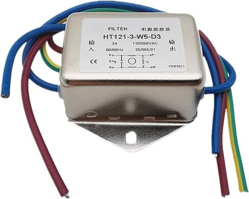 مرشح طاقة التيار المتردد أحادي الطور HT120-10-L8-D1 3A 5A 6A 10A HT121-6-W5-D3(HT121-3-W5-D3 3A) in Saudi Arabia