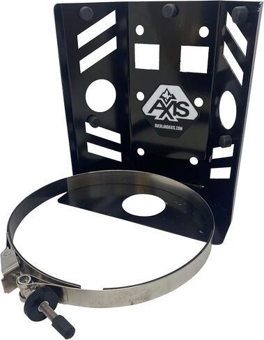 دعامة خزان البروبان من الفولاذ المقاوم للصدأ مع مسمار على شكل حرف T سريع التحرير لزجاجة غاز البروبان سعة 5 رطل LP للمركبات البرية، ومركبات RV والبحرية - المحور البري بواسطة Preece Preece Precision in Kuwait