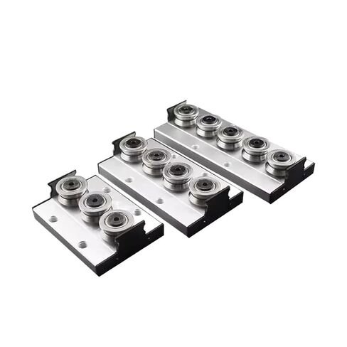 1PC Built-in Double-axis core Roller Slider SGB35 3-Wheel 4-Wheel 5-Wheel Block Slider(4 Wheel) in Saudi Arabia
