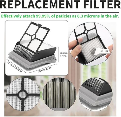 [Floor ONE S6 /S7 Pro] أسطوانة فرشاة بديلة وفلتر لـ Tineco Floor ONE S6 /S7 Pro مكنسة كهربائية ذكية لاسلكية للأرضيات الرطبة والجافة (ليست للأرضية الواحدة الممتدة S6/S7) in Kuwait