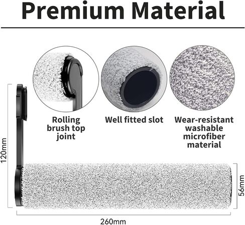 [Floor ONE S6 /S7 Pro] أسطوانة فرشاة بديلة وفلتر لـ Tineco Floor ONE S6 /S7 Pro مكنسة كهربائية ذكية لاسلكية للأرضيات الرطبة والجافة (ليست للأرضية الواحدة الممتدة S6/S7) in Kuwait