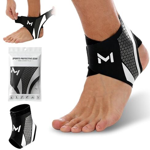 Lace Up Ankle Brace Compression Support, Orthopedic Ankle Stabilizer for Sprain Recovery, Tendonitis Relief, Breathable Adjustable Protection for Basketball Sports, Men and Women (Purple) in Saudi Arabia