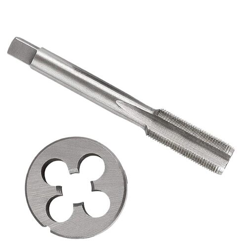 2 قطعة متري الحنفية يموت مجموعة اليد اليمنى آلة موضوع المسمار الحنفية يموت M3/M4/M5/M6/M7/M8/M10/M12/M14/M16(M7x1.0) in Kuwait