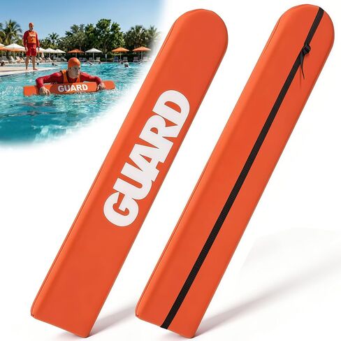 2PCS Lifeguard Rescue Tube, 40in Adjustable Life Guard Throwable Flotation Device for Pool Safety, Life Guard Equipment for Home and Commercial Use in Saudi Arabia