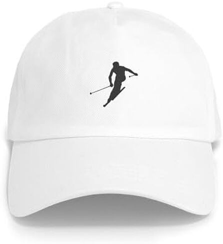 قبعة CafePress Downhill للتزلج، قبعة بيسبول قابلة للتعديل in Kuwait