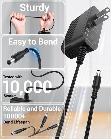 36V Vacuum Charger for 29.6V Battery Vacuum Cleaner Compatible with MOHOMO Nova V5 for UNINELL UV5 Handheld Vacuums in Saudi Arabia