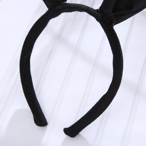 Bunny Ears Headband for Women, White Rabbit Ear Hair Band Easter Rabbit Ear Hair Accessories for Girls Party Costume in Saudi Arabia