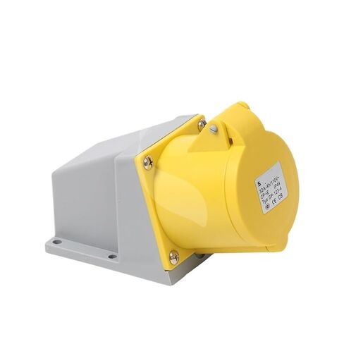 IP44 الصناعية مقبس مقاوم للماء النمط الأوروبي مقبس مقاوم للماء AP-123-4-32A مقبس مقاوم للماء مكشوف in Saudi Arabia