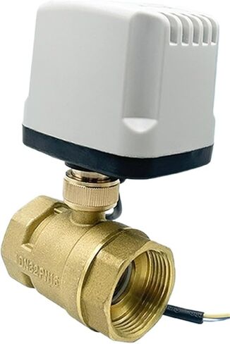 DN15-DN50 Normally Closed Motorized Ball Valve 220V 12V 24V 2-Wire Quick-open Electric Valves 2-wire 1Pcs(DN25,NORMALLY CLOSED_110VAC) in Saudi Arabia