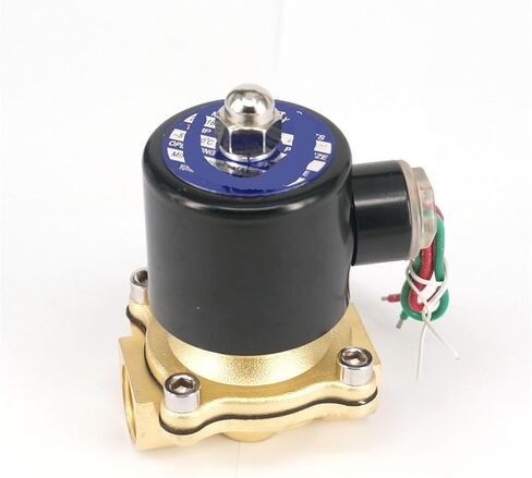 3/4" Normally Closed 12-380V 2 Port Brass Solenoid Valve Water Air Fuel 2W-200-20(AC36V) in Saudi Arabia