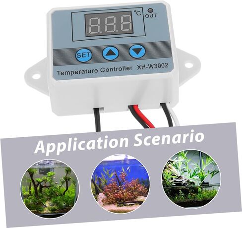 Temperature Control Abs Digital Thermostat for Exhaust Fan Easy to Use in Saudi Arabia