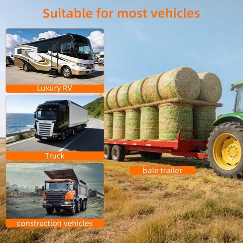 20FT Load Height Measuring Stick, Retractable Measuring Pole Height Stick with Storage Bag, Imperial & Metric Fiberglass Rod, Adjustable Height Measurement Stick for Semi Trucks, Bale Trailer, Tank in Saudi Arabia