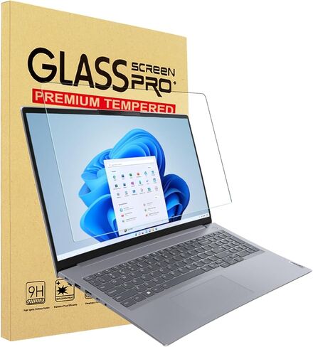 Yinoveen 16 بوصة حامية شاشة زجاجية مقسّلة لـ Lenovo Thinkbook 16 G8 IAL IRL ، Thinkbook 16 G7+/G6/G4+ IAP ، Thinkbook 16P G6 ADR/G5/G4/G3/G2 ACH/G2 16:10 كمبيوتر محمول ، 9H ، مكافحة الخدش in Saudi Arabia