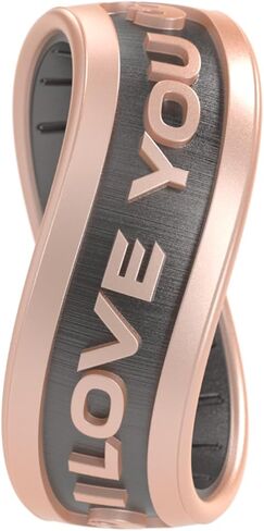 Enso Rings Star Wars Silicone Ring - Valentine's Day Collection - I Love You in Aurebesh - Wild Rose - 6 in Saudi Arabia